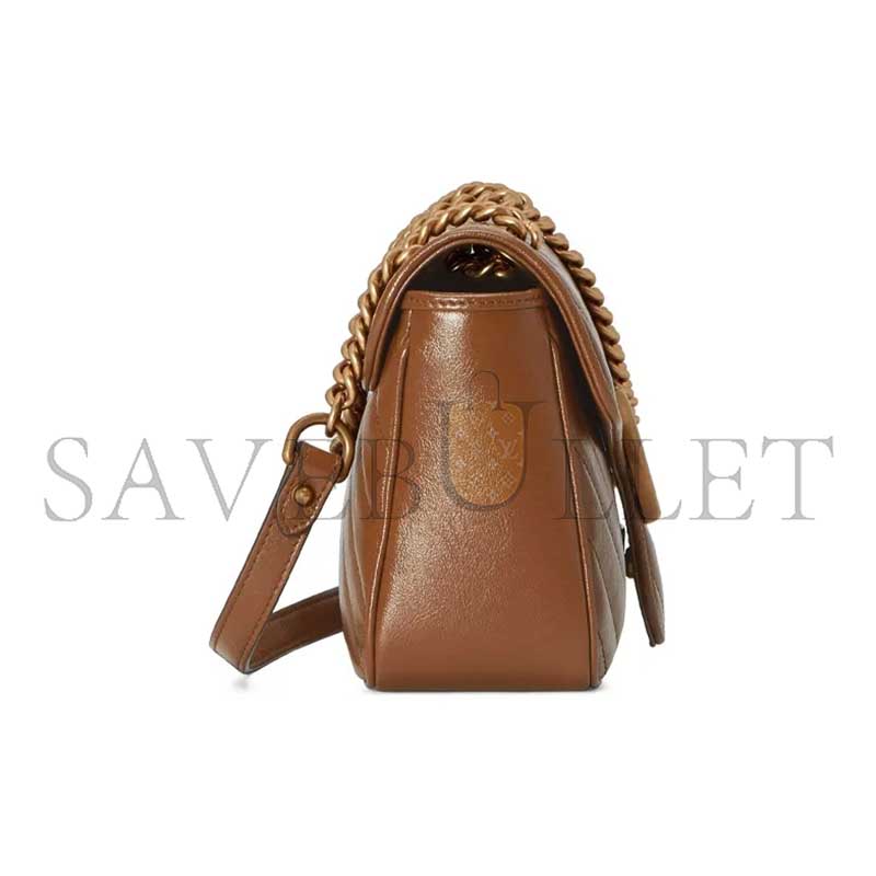 GUCCI MARMONT SMALL MATELASSE SHOULDER BAG 443497 (26*15*7cm)